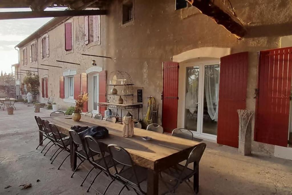 Chambre D'Hotes Manon - Domaine Les Peupliers - Lagnes Luaran gambar